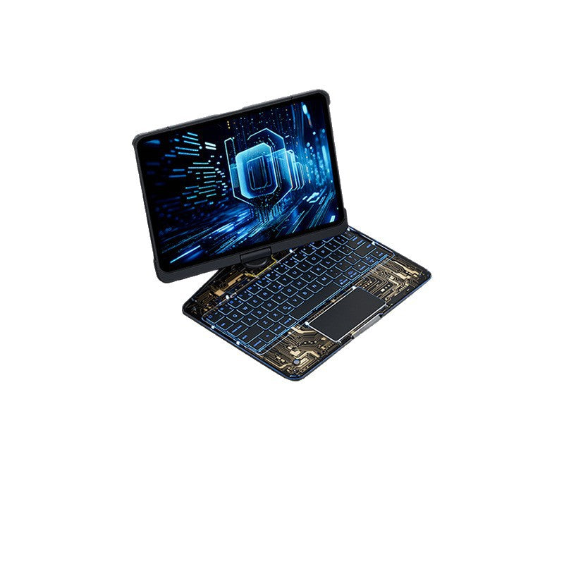 Transparent Rotating iPad Magic Keyboard