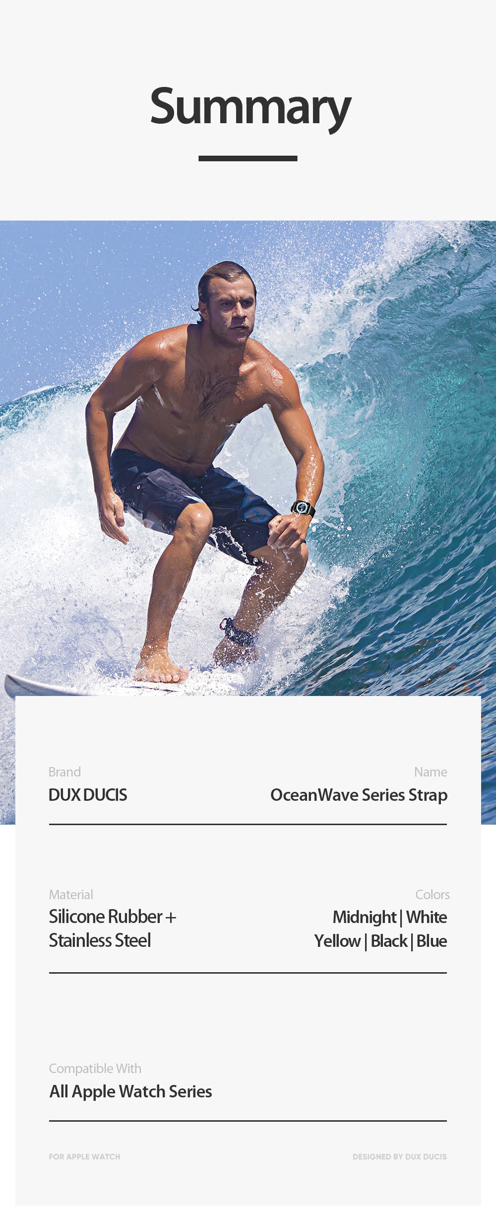 Armor Series Apple Watch Strap