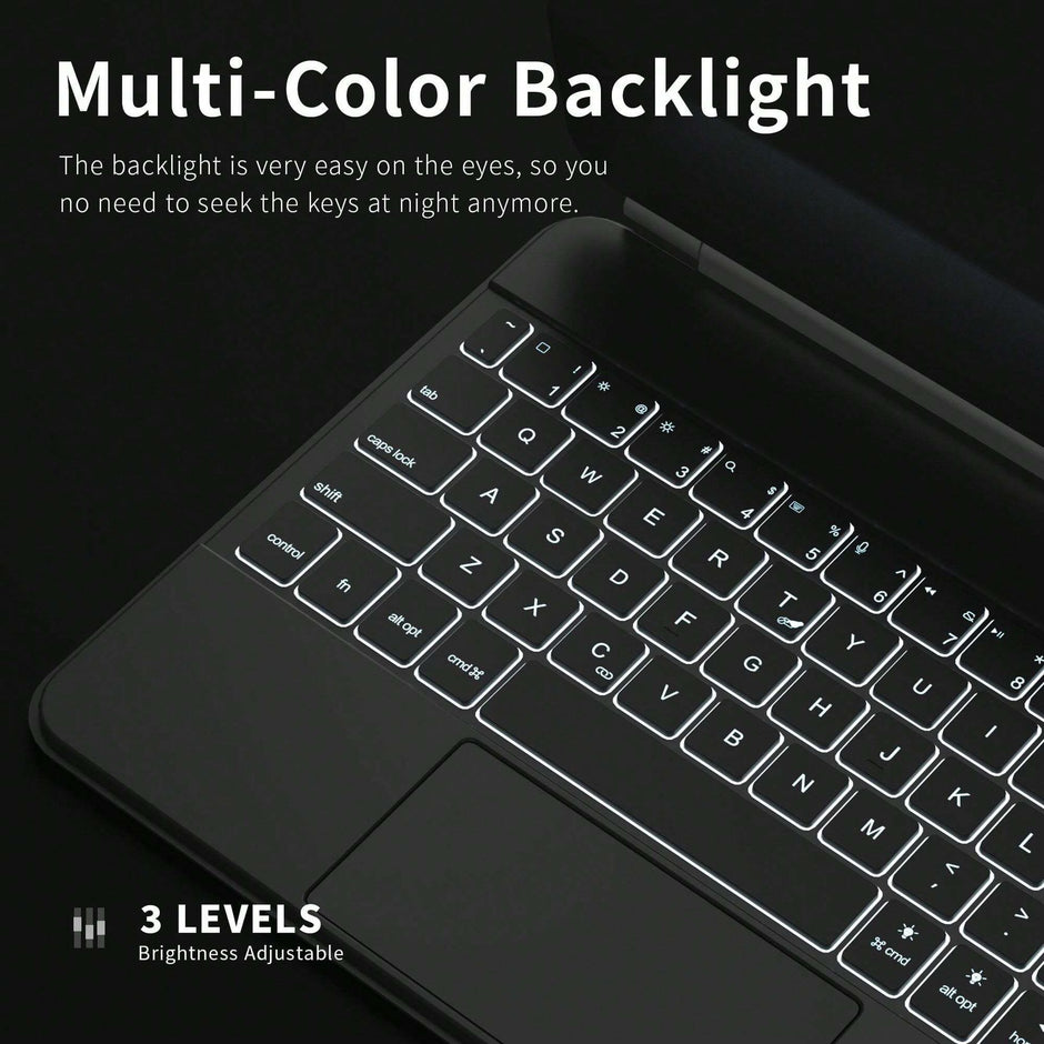Compatible with Air 11inch Magic Keyboard iPad 10th Generation Touch Keyboard Air 4/5 Magnetic Case New Pro 11