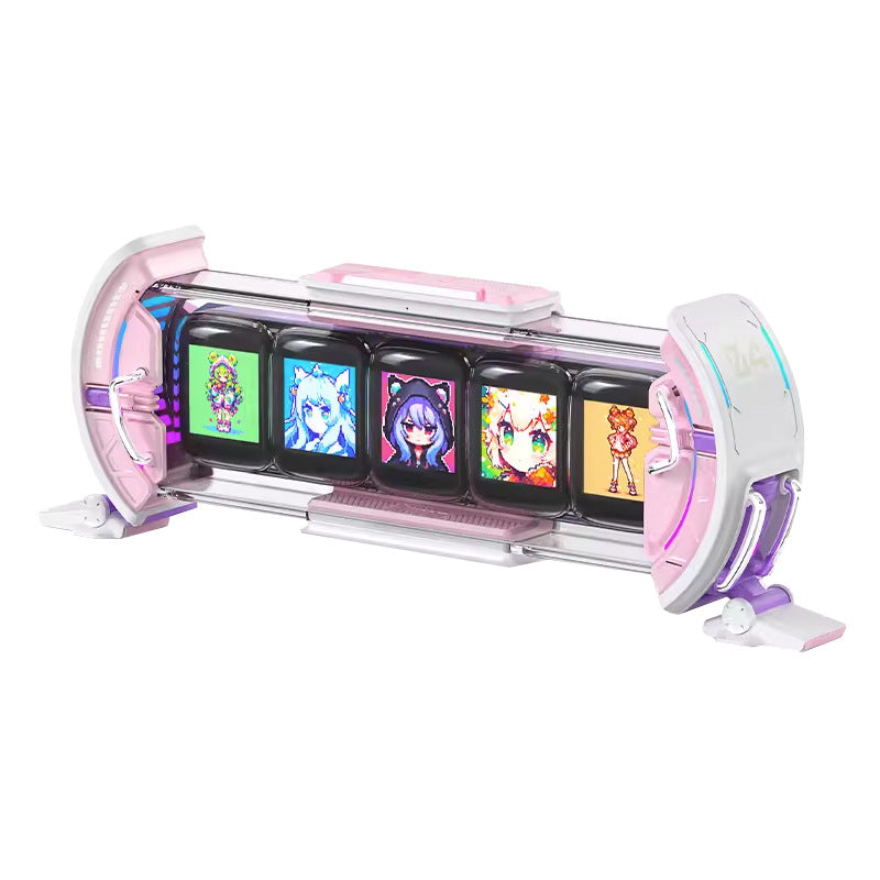 Divoom Times Gate Pixel Any Screen Glow Tube Clock Table Tower