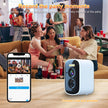 2.5K 5MP Magnetic Wireless Smart Surveillance Camera | 4000mAh Battery