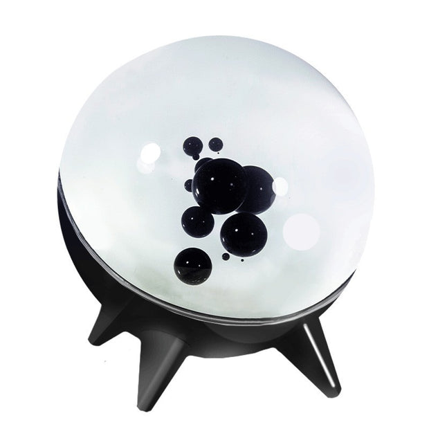Ferrofluid Speaker Music Mate, Dancing Ferrofluid Sound Visualizer with Music Rhythm, Venom Magnet Liquid Toy, Desktop Decor