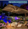 Outdoor Roman Umbrella Garden Villa Outdoor Umbrella