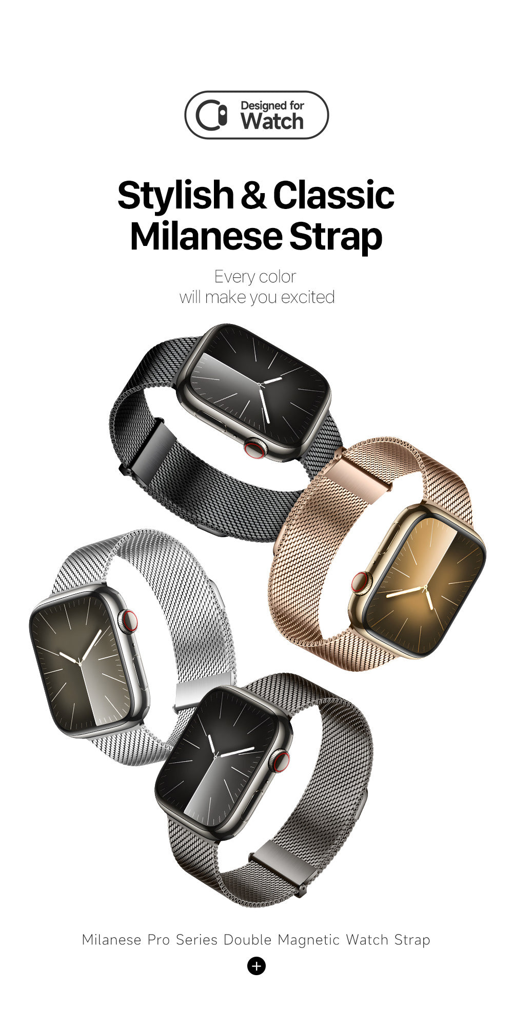 Milanese Air Series Apple Watch Strap