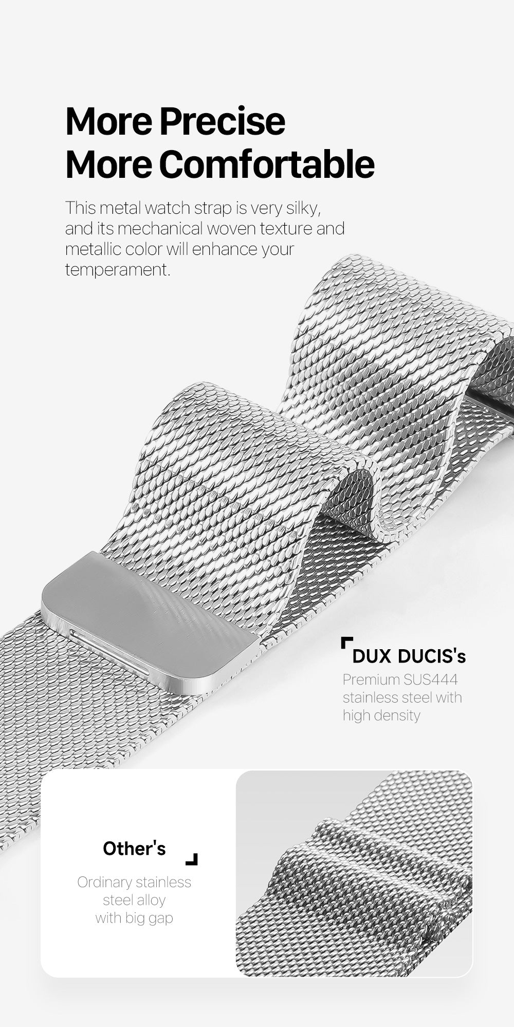 Milanese Air Series Apple Watch Strap