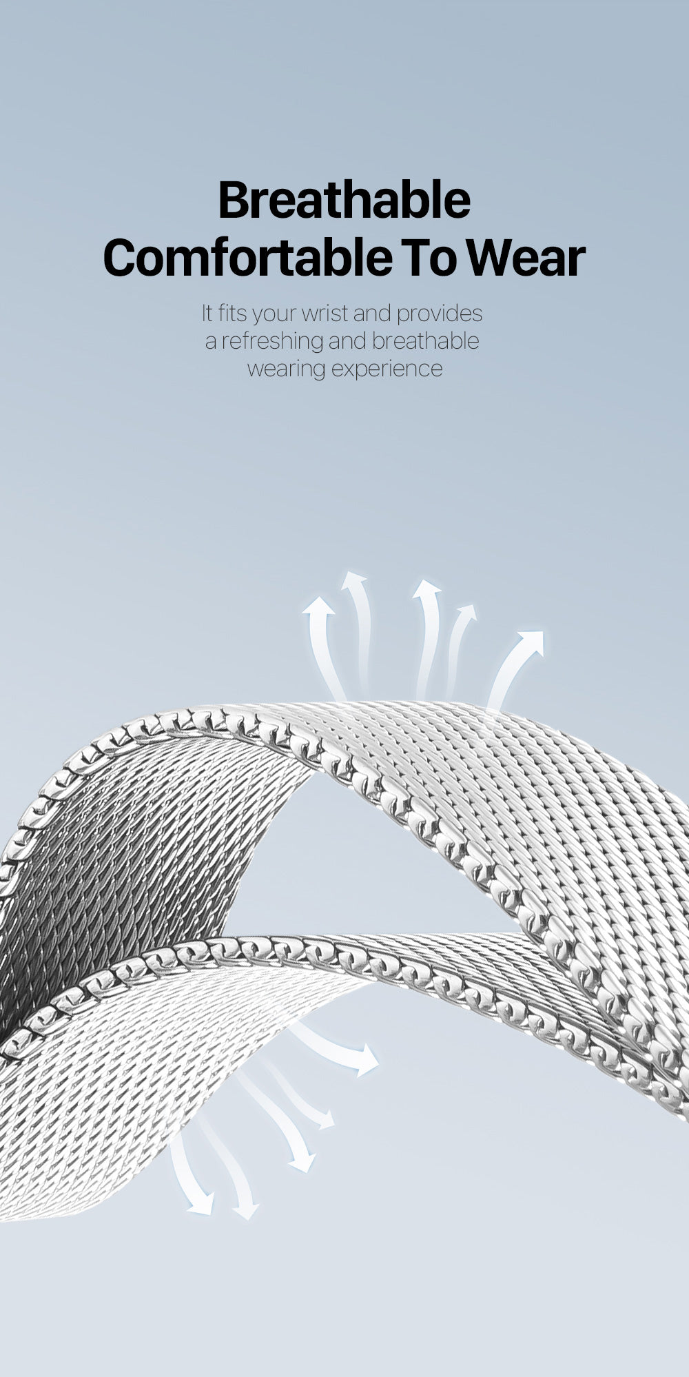 Milanese Air Series Apple Watch Strap