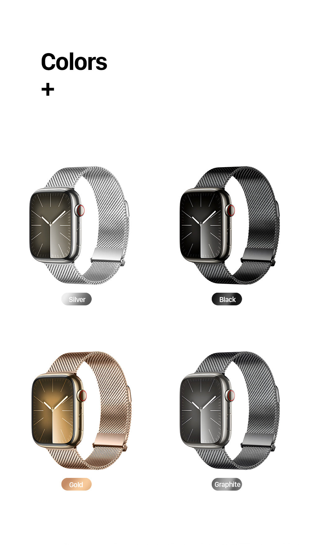 Milanese Air Series Apple Watch Strap