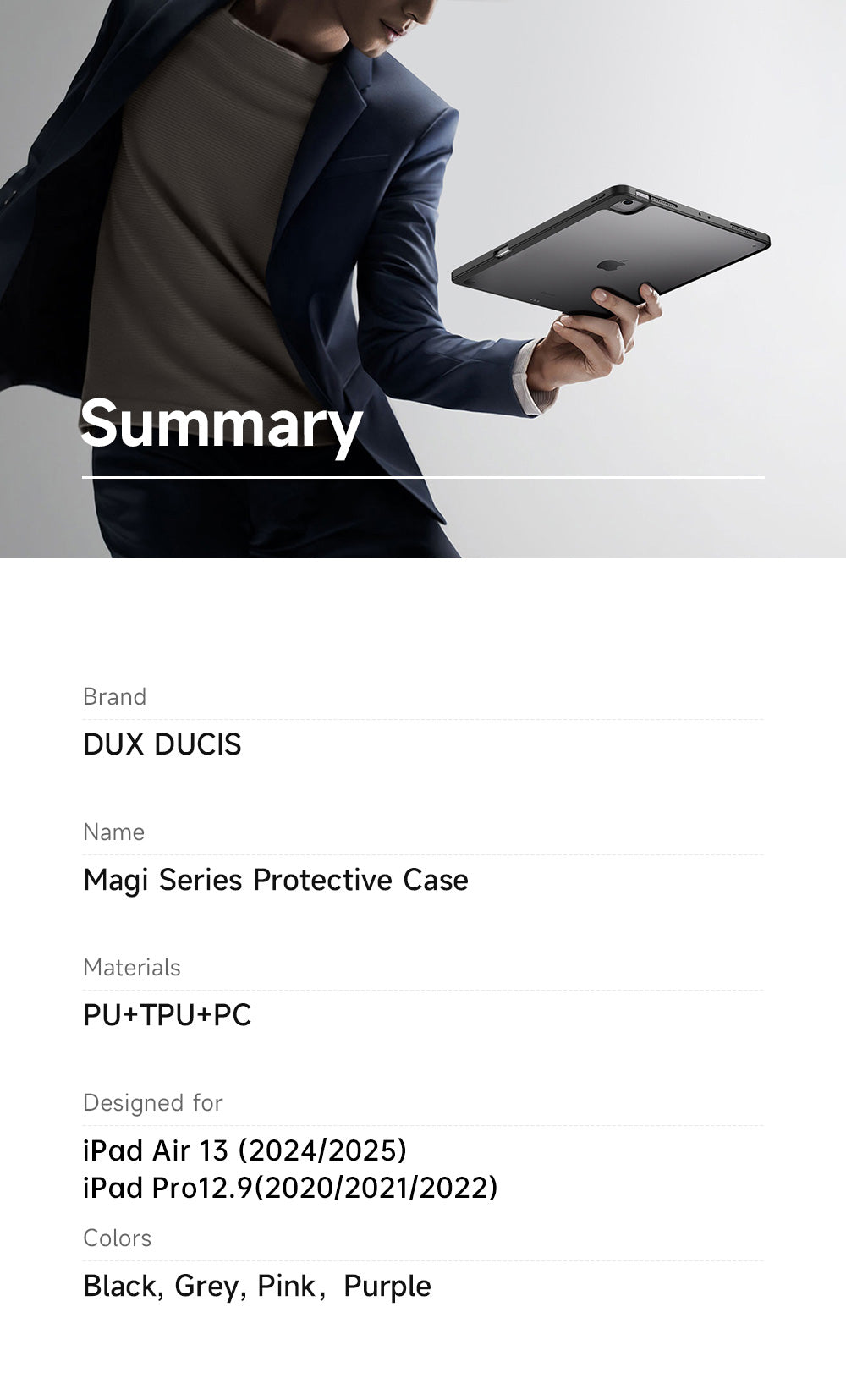 Dux Ducis iPad case