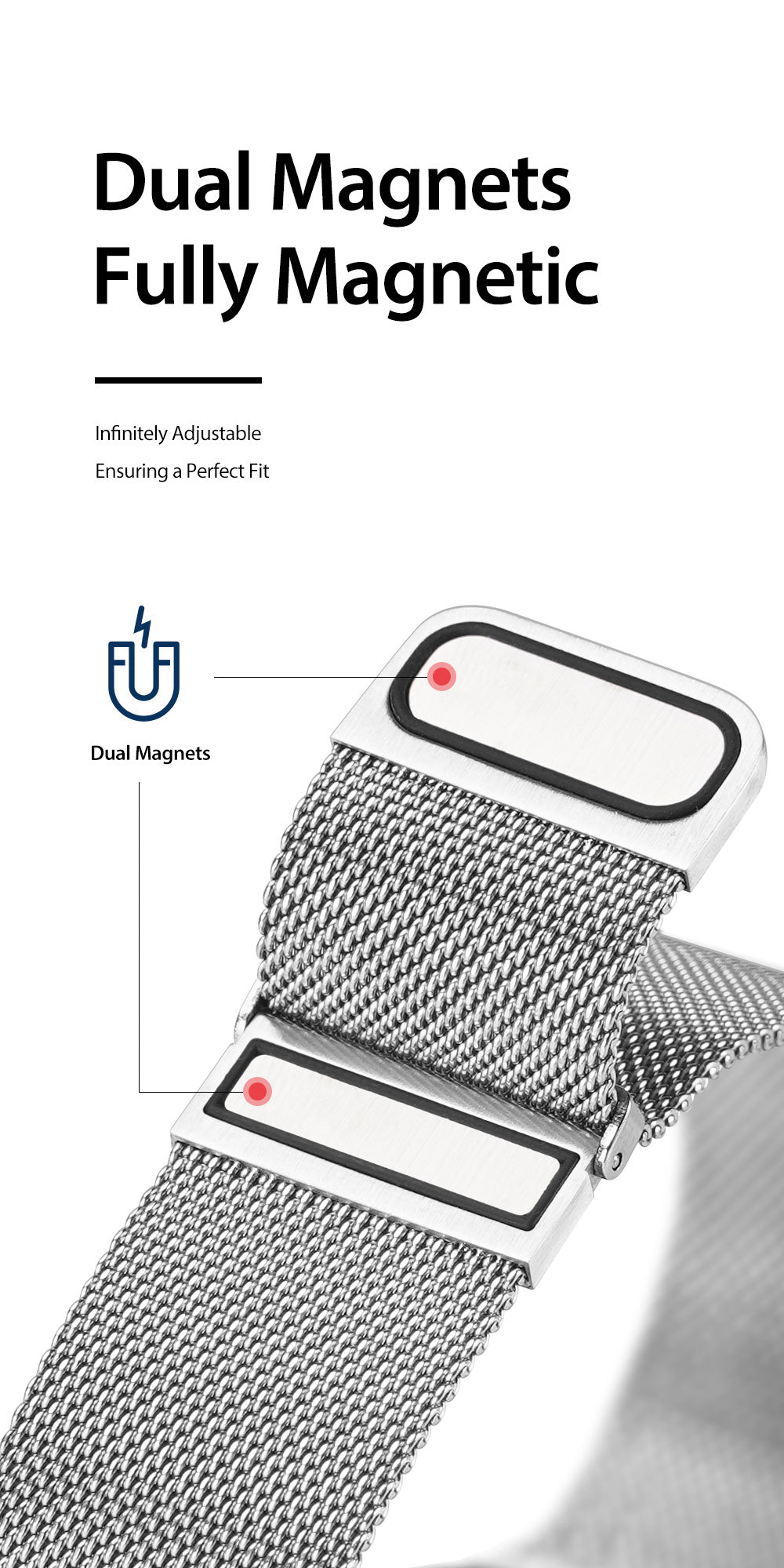 Milanese Air Series Apple Watch Strap