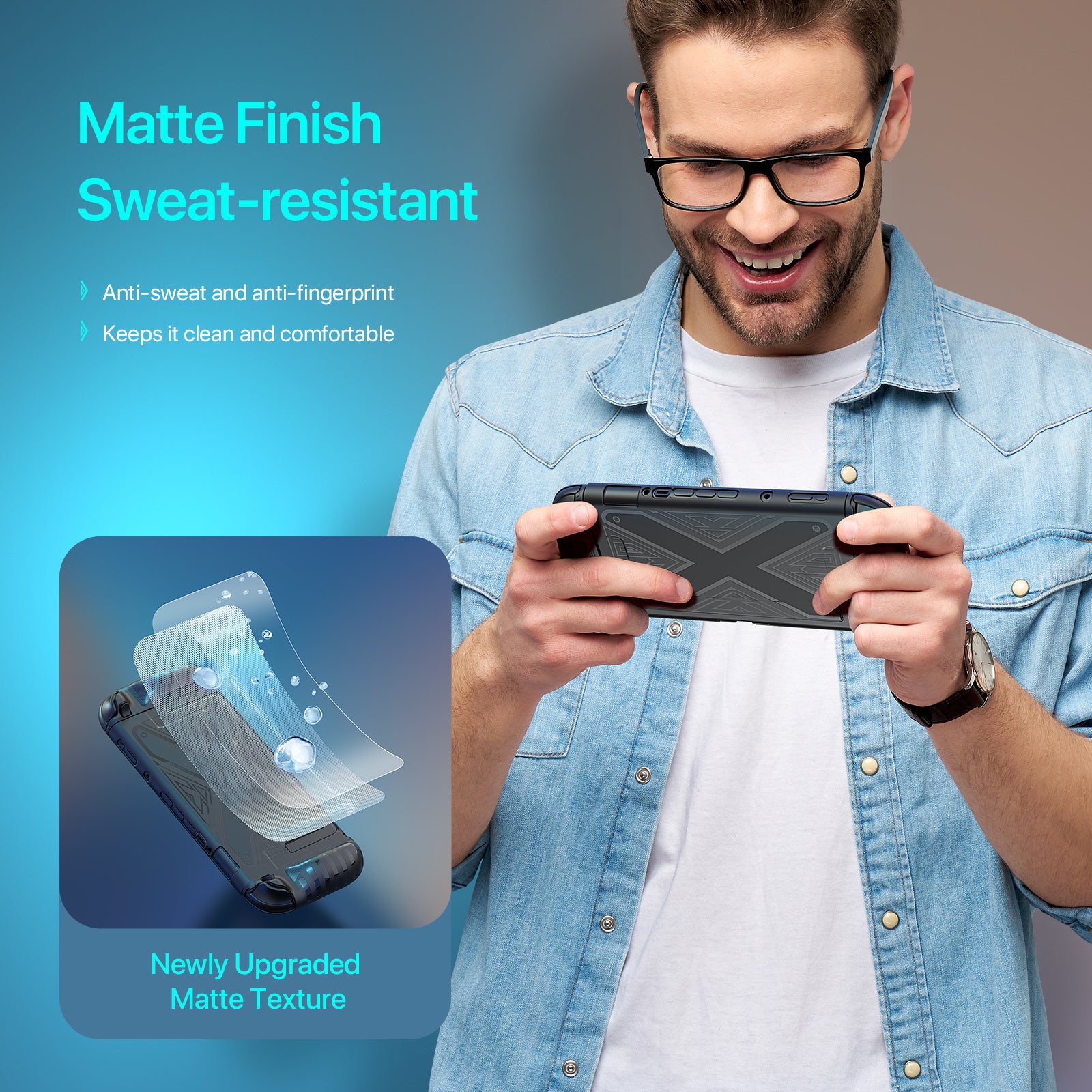 Protective Case + Screen Protector  for Switch 2
