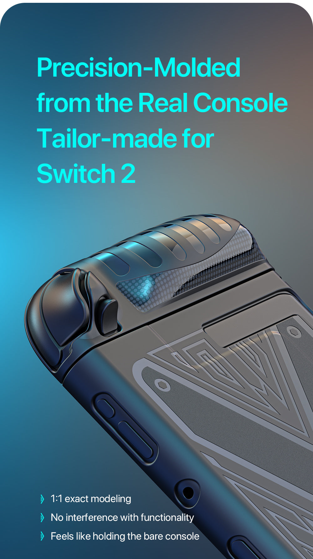 Protective Case + Screen Protector  for Switch 2