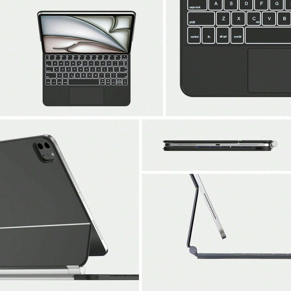 Compatible with Air 11inch Magic Keyboard iPad 10th Generation Touch Keyboard Air 4/5 Magnetic Case New Pro 11