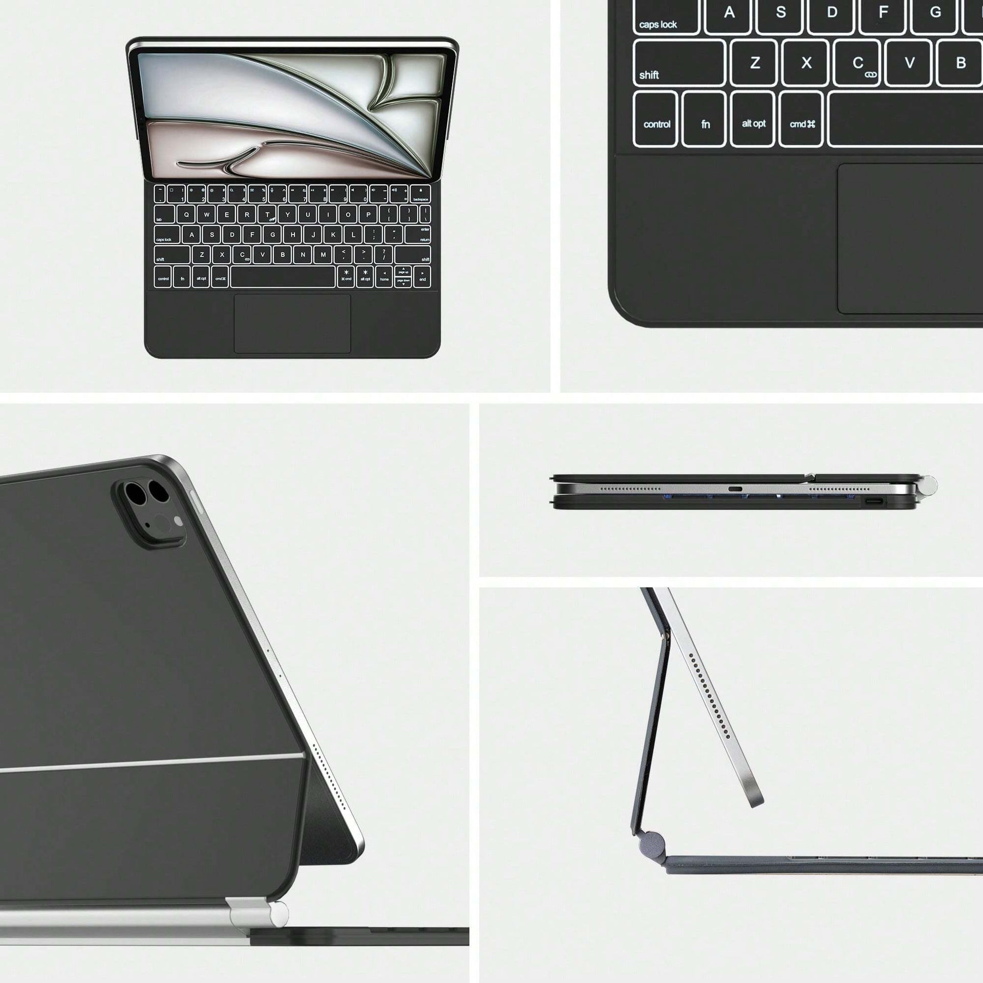 Compatible with Air 11inch Magic Keyboard iPad 10th Generation Touch Keyboard Air 4/5 Magnetic Case New Pro 11