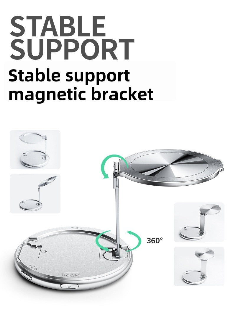 Bracket magnetic absorption LED3 gear fill light self-shooting + beauty makeup mirror Universal