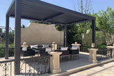 Electric Pergola - Motorized Louvered Roof System