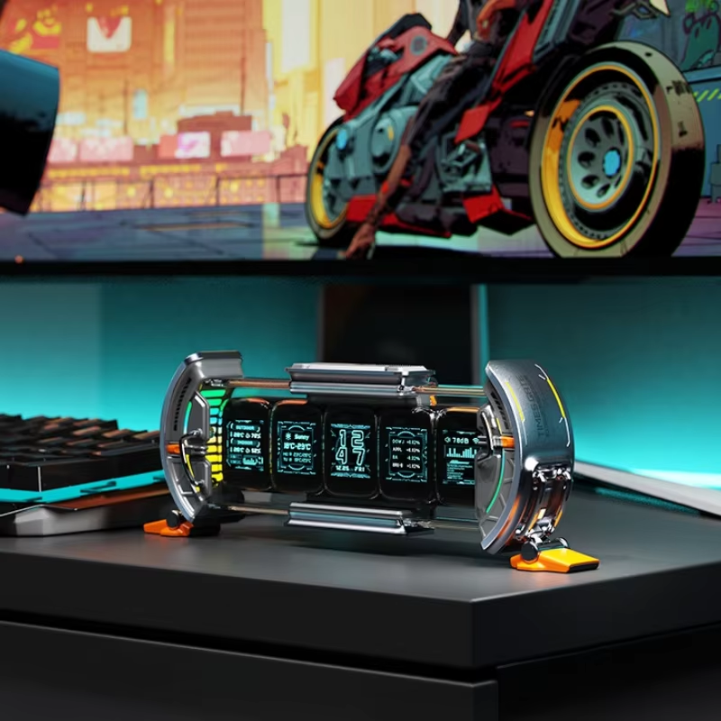 Divoom Times Gate Pixel Any Screen Glow Tube Clock Table Tower