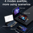 Transparent Rotating iPad Magic Keyboard Compatible with Apple Air5 One Pro Protective Case