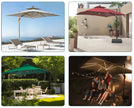 Outdoor Roman Umbrella Garden Villa Outdoor Umbrella