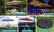 Outdoor Roman Umbrella Garden Villa Outdoor Umbrella