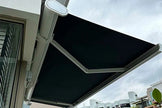 Heavy Duty Full Cassette-type Electric Retractable Awning - Motorized Patio Shade with Remote Control